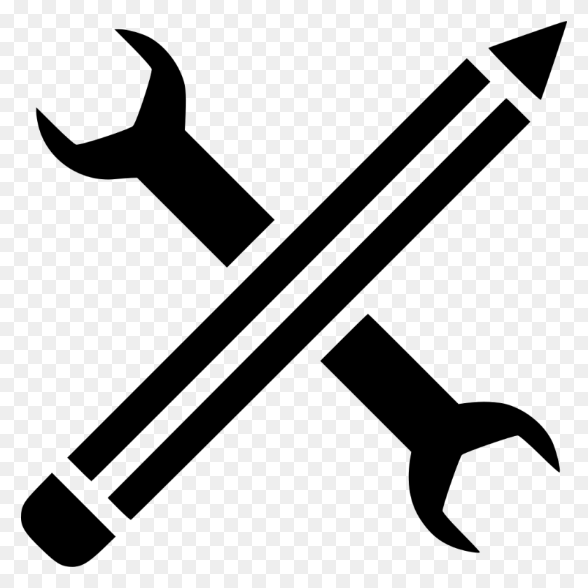980x980 File Svg Maintenance Services Icon, Axe, Tool, Stencil HD PNG Download