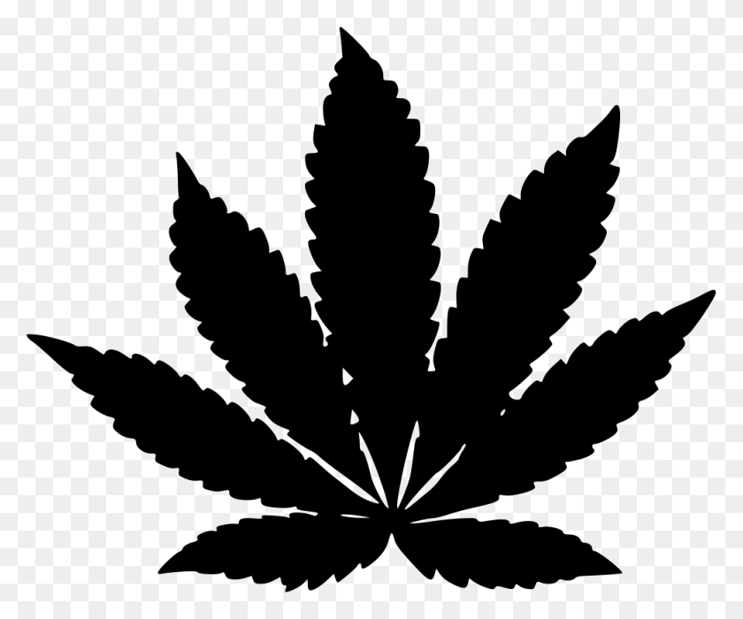 981x806 File Svg Marijuana Leaf, Plant, Person HD PNG Download