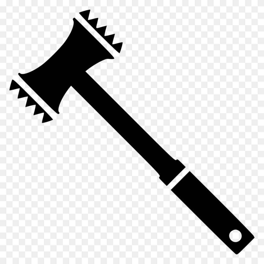 980x980 File Svg Meat Tenderizer, Axe, Tool HD PNG Download