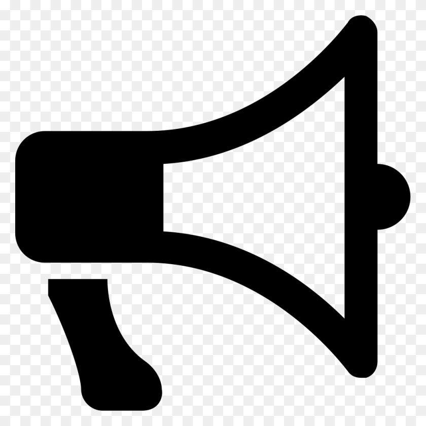 981x982 File Svg Megaphone Icon, Axe, Tool, Text HD PNG Download