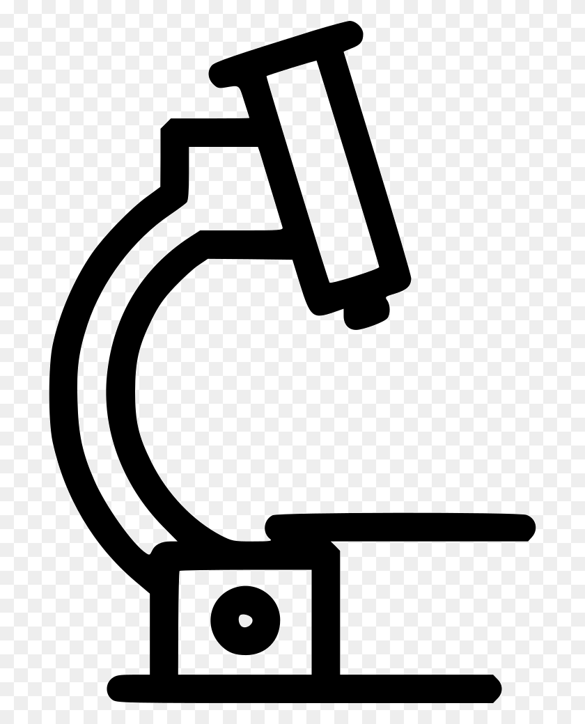 700x980 File Svg Microscope, Symbol, Stencil, Sink Faucet HD PNG Download
