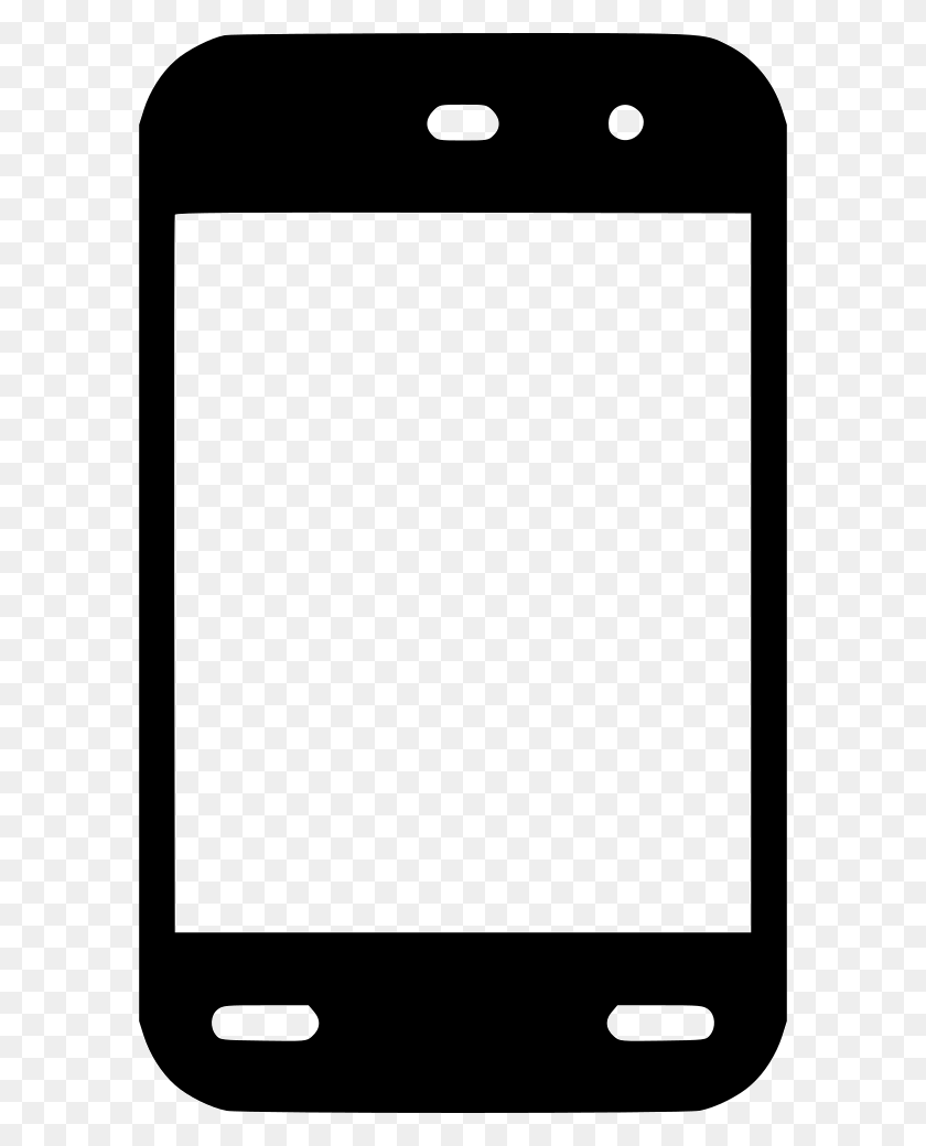 588x980 File Svg Mobile Phone, White Board, Electronics, Rug HD PNG Download