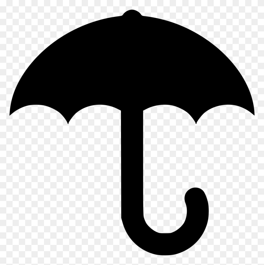 980x986 File Svg Noun Project Umbrella, Canopy, Hammer, Tool HD PNG Download