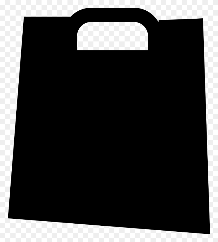 874x980 File Svg Paper Bag, Shopping Bag HD PNG Download