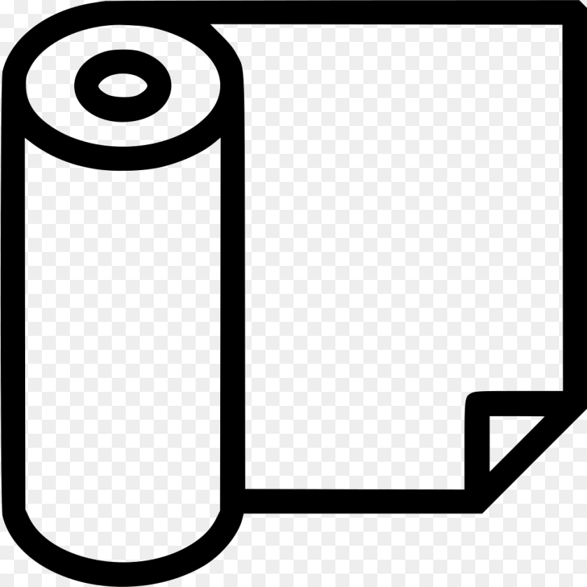 981x980 File Svg Paper Roll Icon, Text, Sticker Clipart PNG