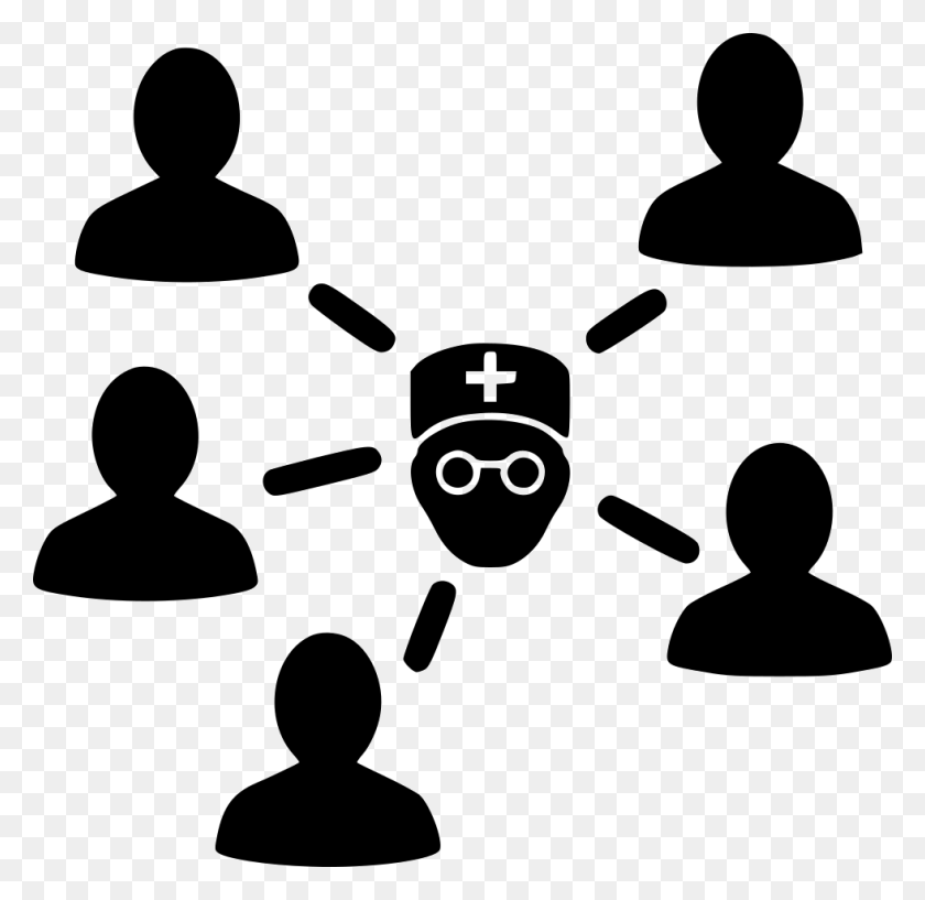 980x952 File Svg People Connections Icon, Crowd, Audience HD PNG Download