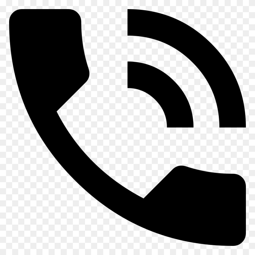 980x980 File Svg Phone Talk Icon, Stencil, Symbol, Text HD PNG Download