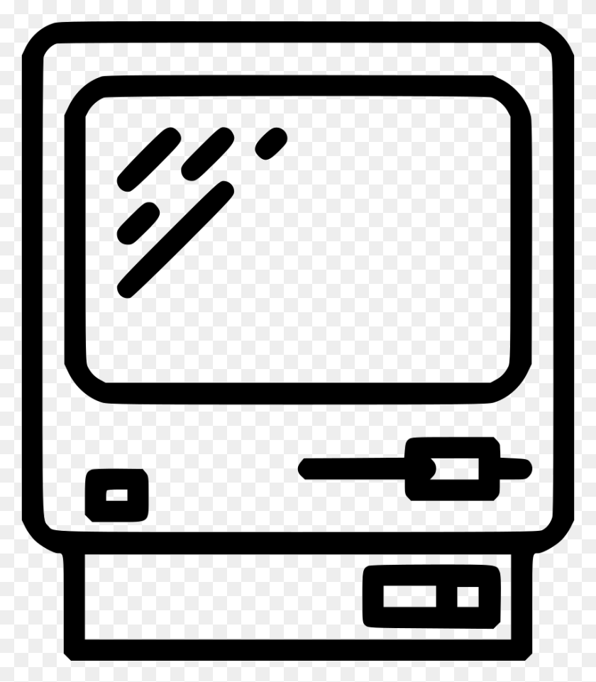 848x980 File Svg Scalable Vector Graphics, Electronics, Computer, Symbol HD PNG Download