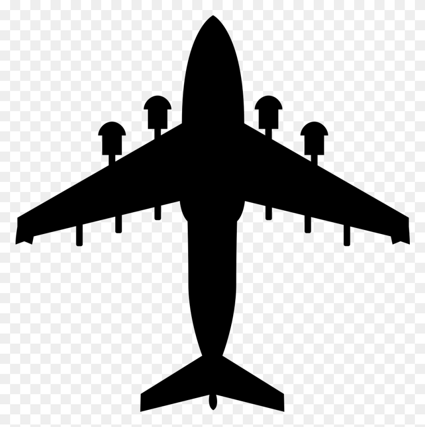981x988 File Svg Shadow Of An Aeroplane, Airplane, Aircraft, Vehicle HD PNG Download