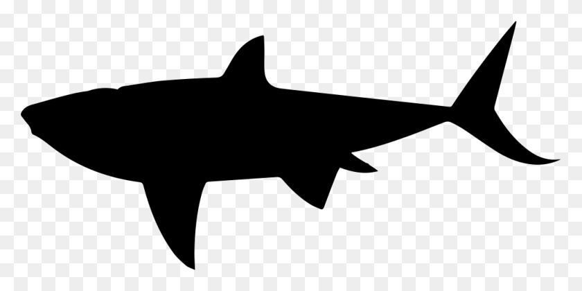 981x454 Descargar Png File Svg Shark Shape, Sea Life, Fish Hd Png