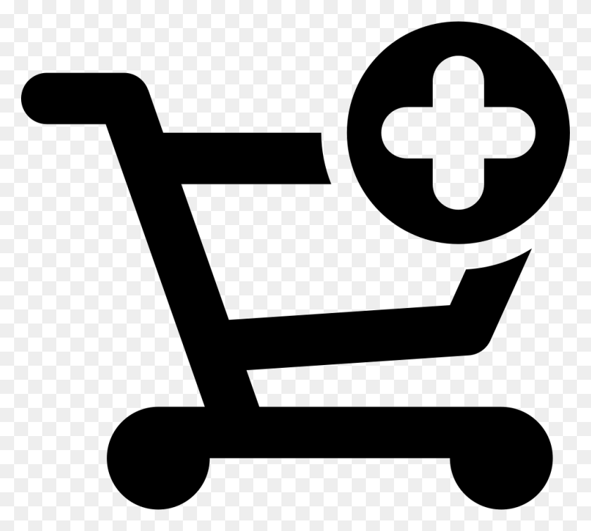 980x874 File Svg Shopping Cart Small Icon, Hammer, Tool, Symbol HD PNG Download