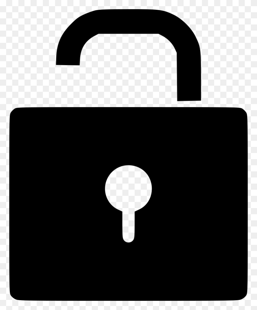 802x980 File Svg Sign, Lock, Security HD PNG Download
