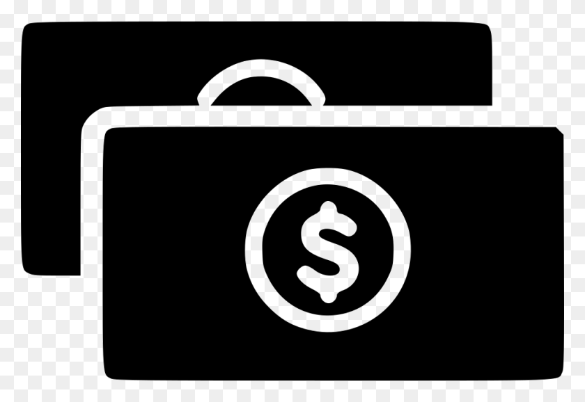 980x652 File Svg Sign, Briefcase, Bag, Luggage HD PNG Download