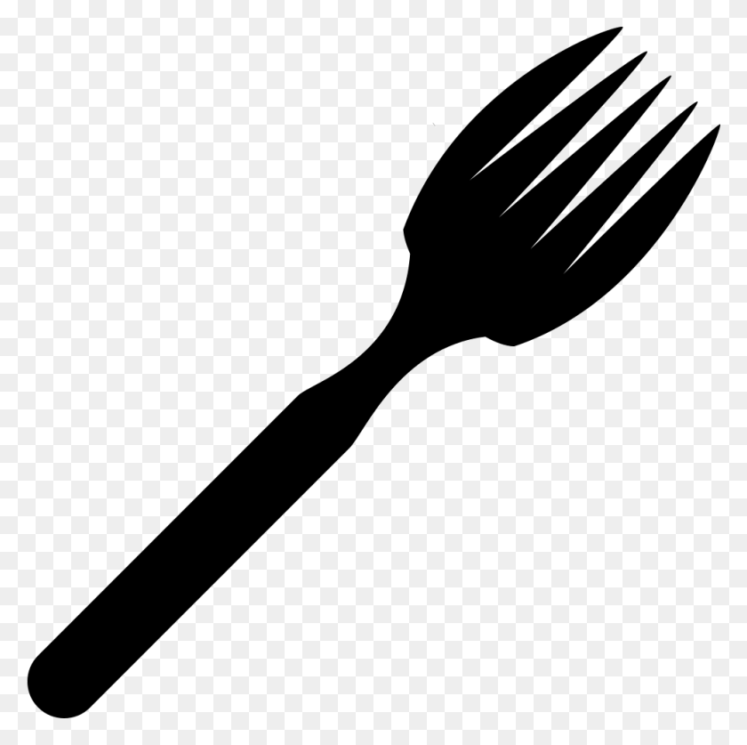 981x978 File Svg Silhouette Fork, Cutlery, Mixer, Appliance HD PNG Download