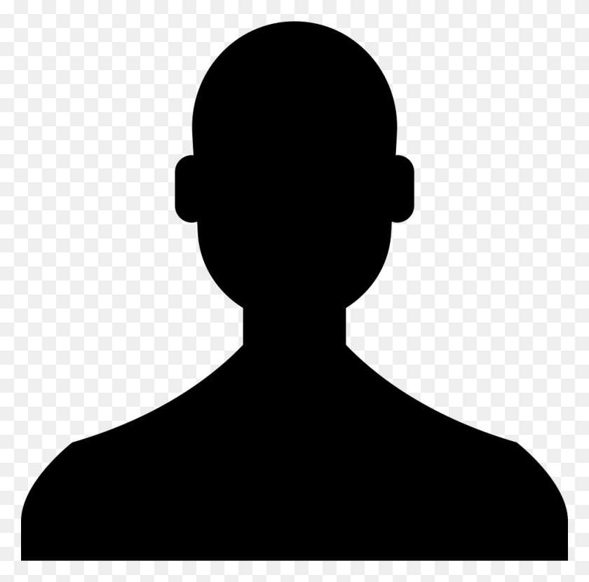 980x968 File Svg Silhouette Stock, Person, Human HD PNG Download