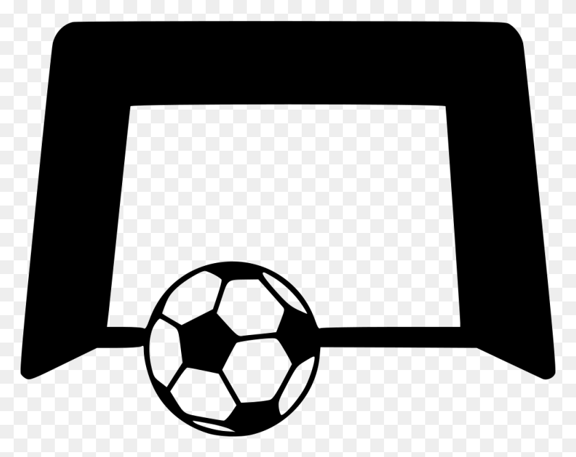 980x763 File Svg Soccer Ball Icon, Ball, Soccer, Football HD PNG Download