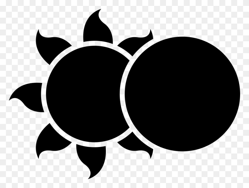 980x726 File Svg Sun And Moon Transparent, Stencil, Food HD PNG Download