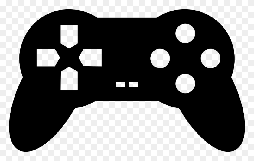 980x598 File Svg Transparent Gaming Icon, Cushion, Pillow, Stencil HD PNG Download