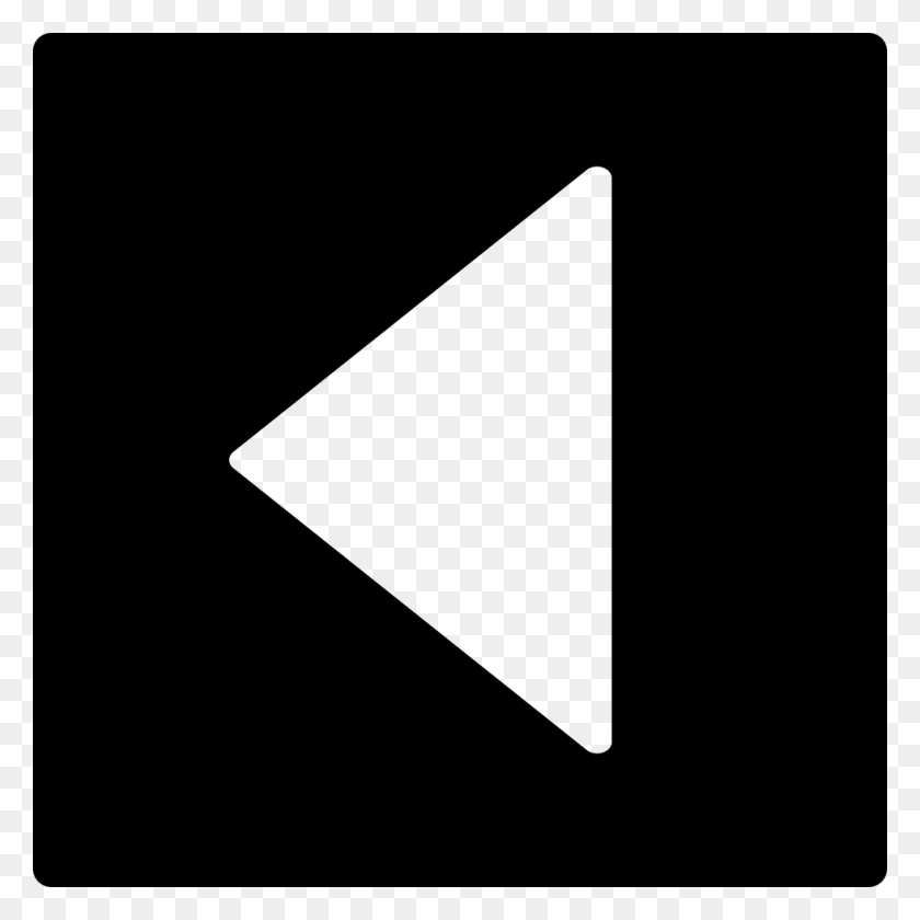 980x980 Файл Svg Треугольник Кнопка Белый, Визитная Карточка, Бумага, Текст Hd Png Скачать