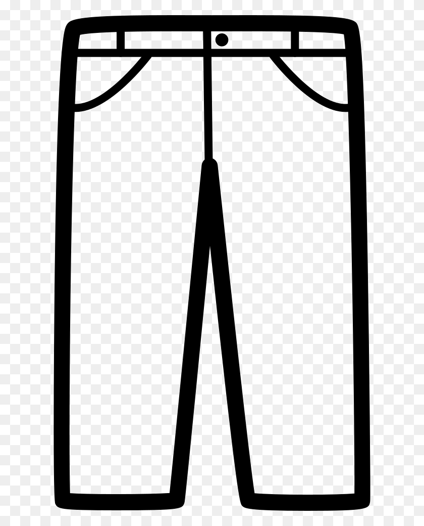 628x980 File Svg Trousers, Tripod, Bow, Handrail HD PNG Download