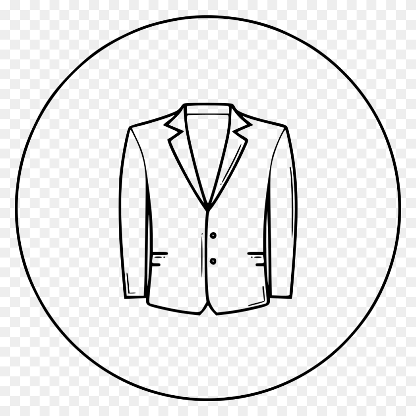 980x981 File Svg Tuxedo, Clothing, Apparel, Suit HD PNG Download
