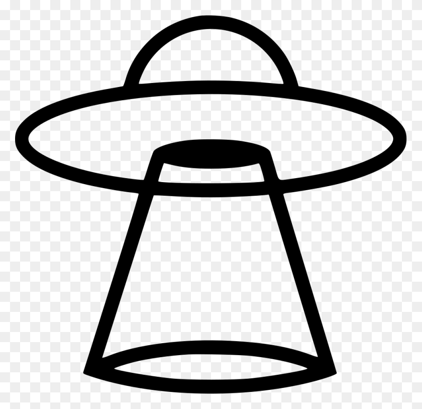 981x948 File Svg Ufo, Lamp, Clothing, Apparel HD PNG Download