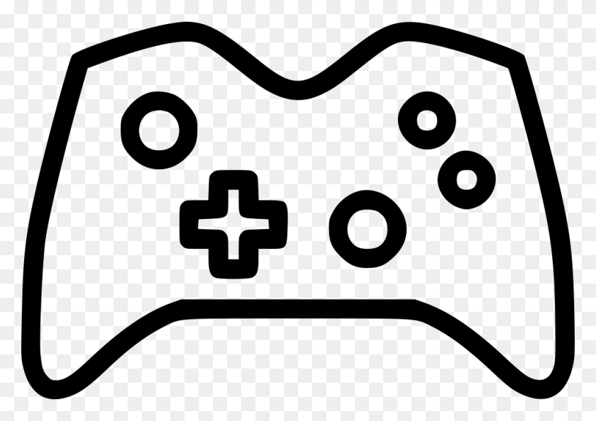 980x672 File Svg Video Game, Stencil, Electronics, Video Gaming HD PNG Download