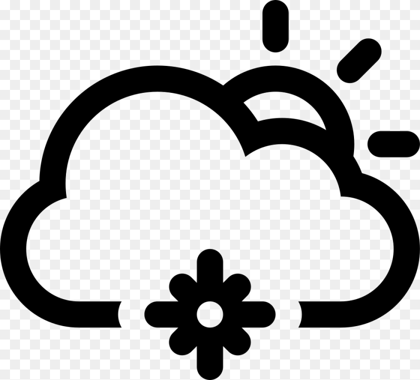 File Svg Weather Cloudy Symbol, Stencil, Device, Grass, Lawn Clipart PNG
