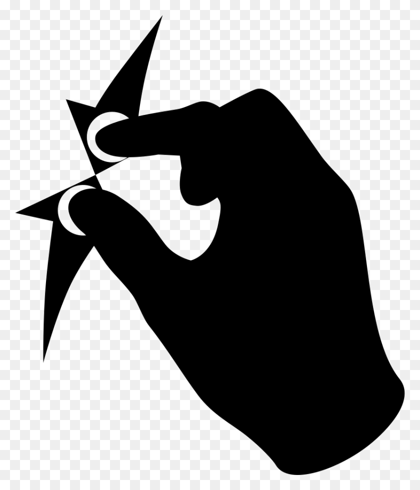 830x980 File Svg Zoom Hand Icon, Stencil, Axe HD PNG Download