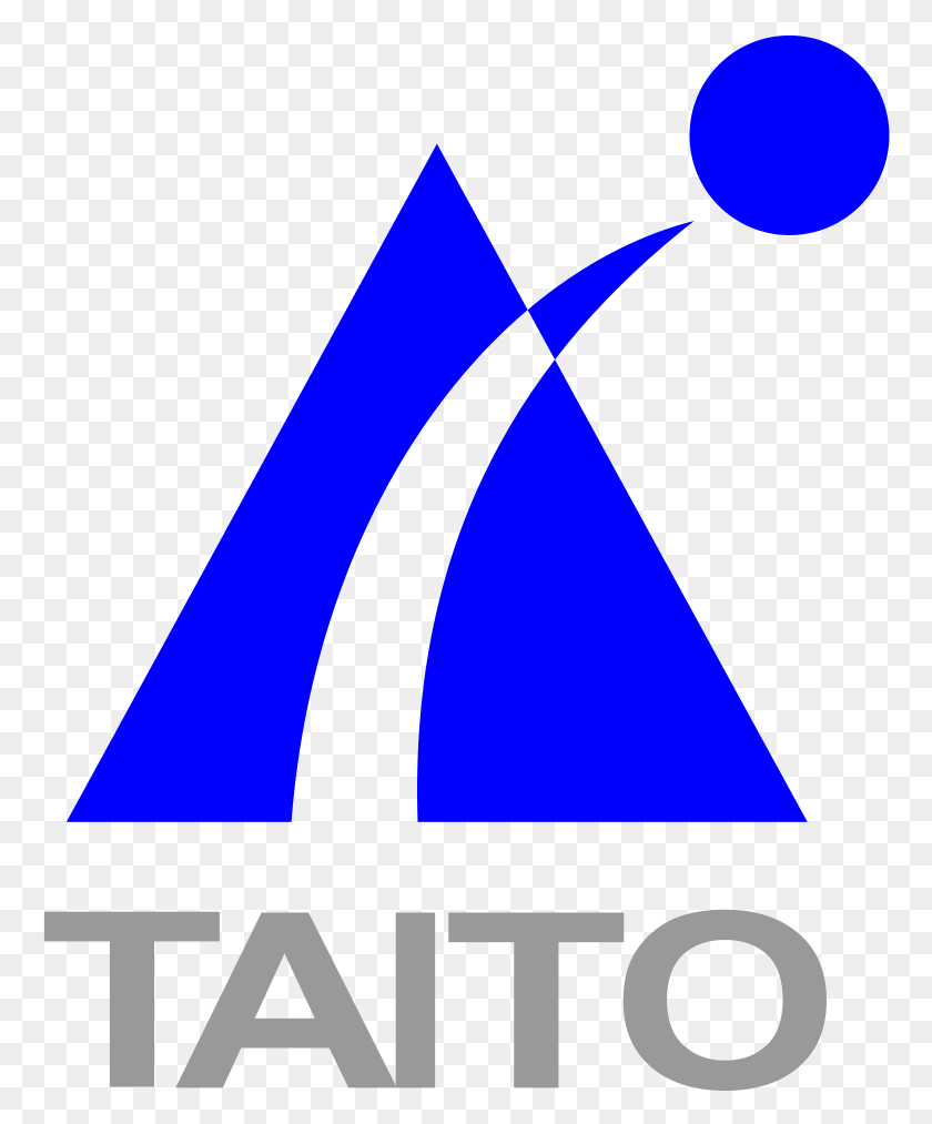 764x953 Файл Taito Logo Svg Taito Corporation, Треугольник, Символ, Товарный Знак Hd Png Скачать