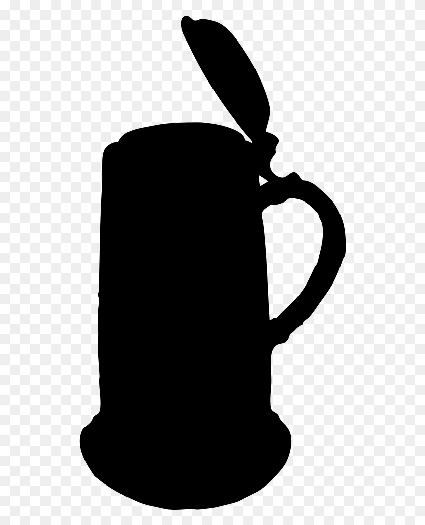 528x977 File Tankard Silhouette Svg Beer Stein Vector Beer Tankard Silhouette, Gray, World Of Warcraft HD PNG Download