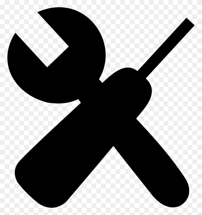 920x980 File Technician Icon, Axe, Tool, Stencil HD PNG Download