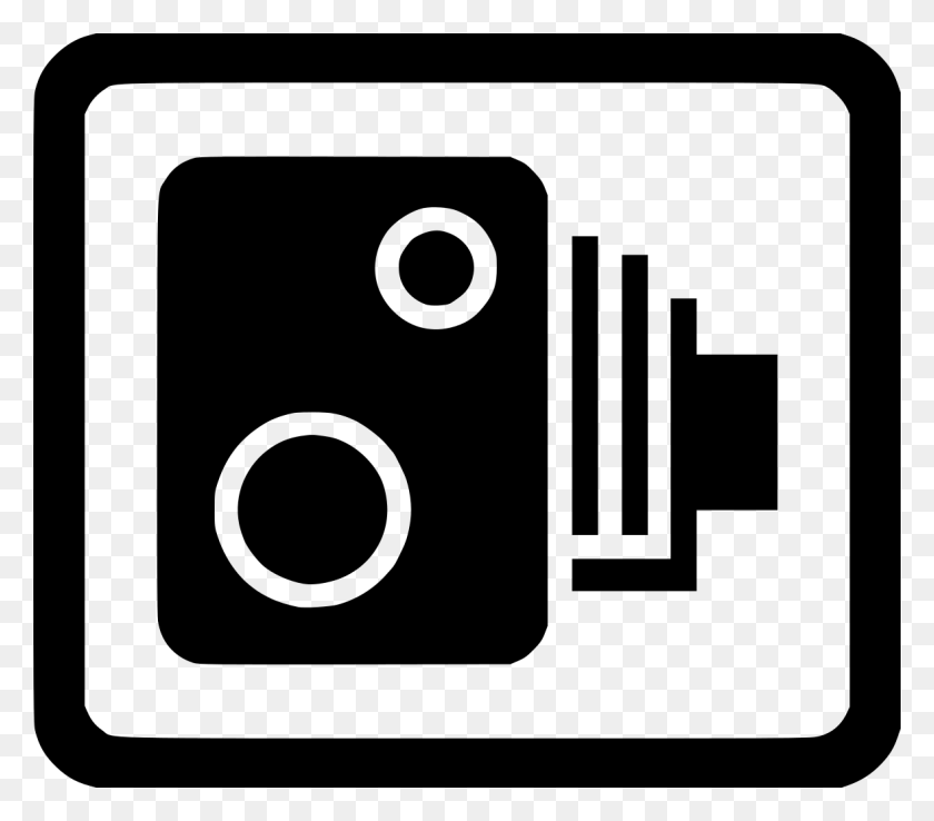 1177x1024 File Traffic Camera Svg Ireland Road Signs Camera, Gray, World Of Warcraft HD PNG Download