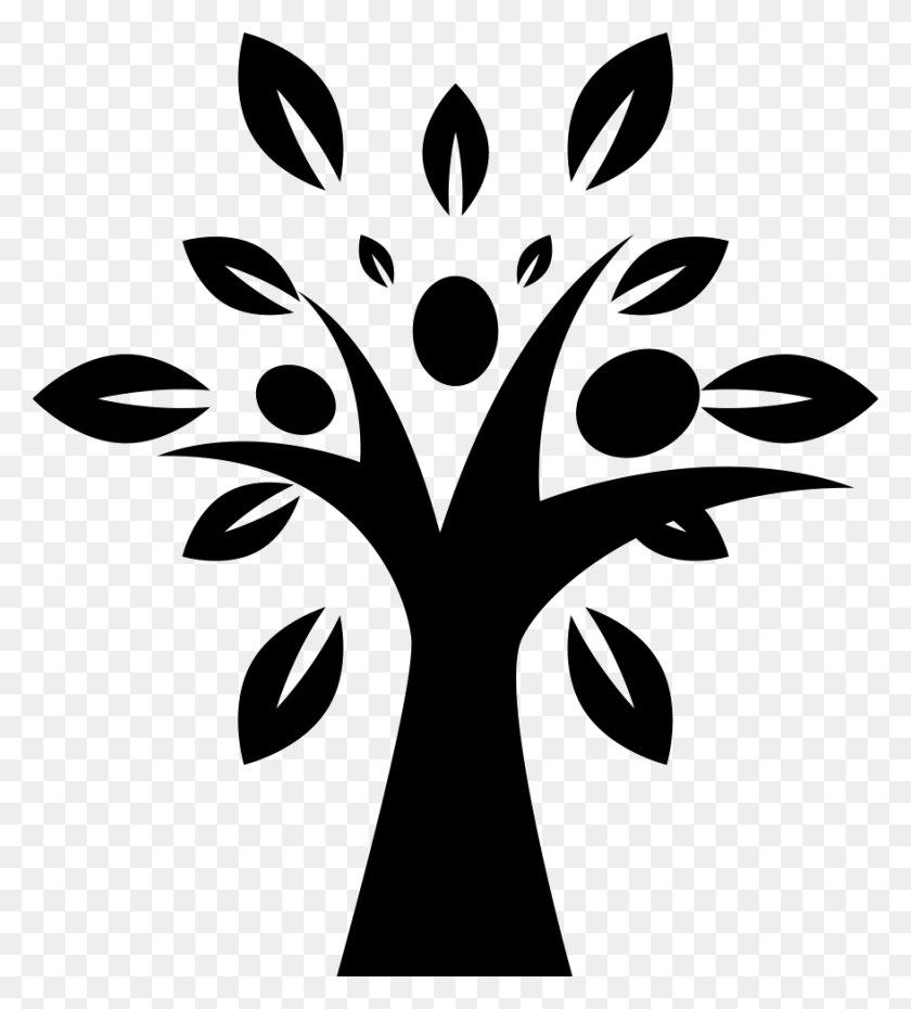 878x980 File Tree Shape, Stencil, Graphics HD PNG Download