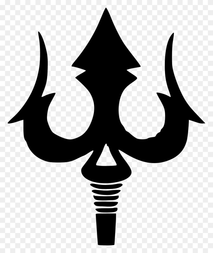 814x980 File Trident Of Shiva, Symbol, Weapon, Weaponry HD PNG Download