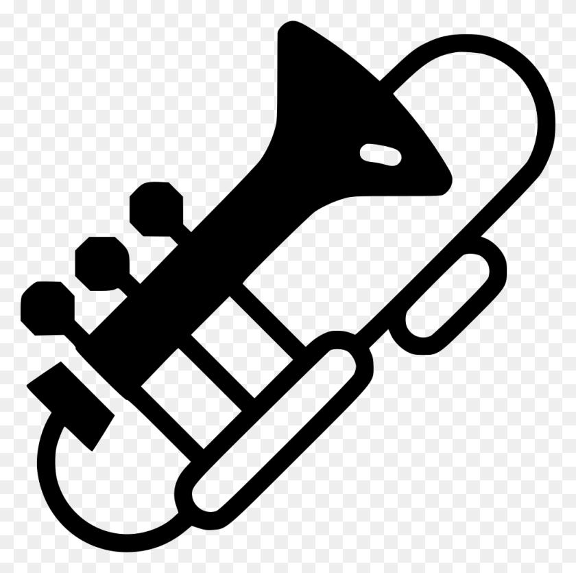 980x974 File Trombone, Axe, Tool, Scissors HD PNG Download