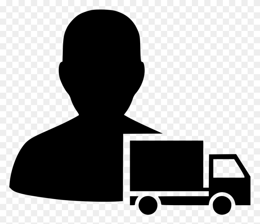 981x837 File Truck Driver Icon, Person, Human HD PNG Download