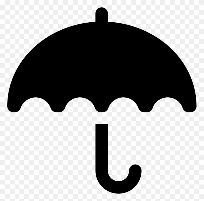 981x966 File Umbrella Icon, Canopy, Hammer, Tool HD PNG Download
