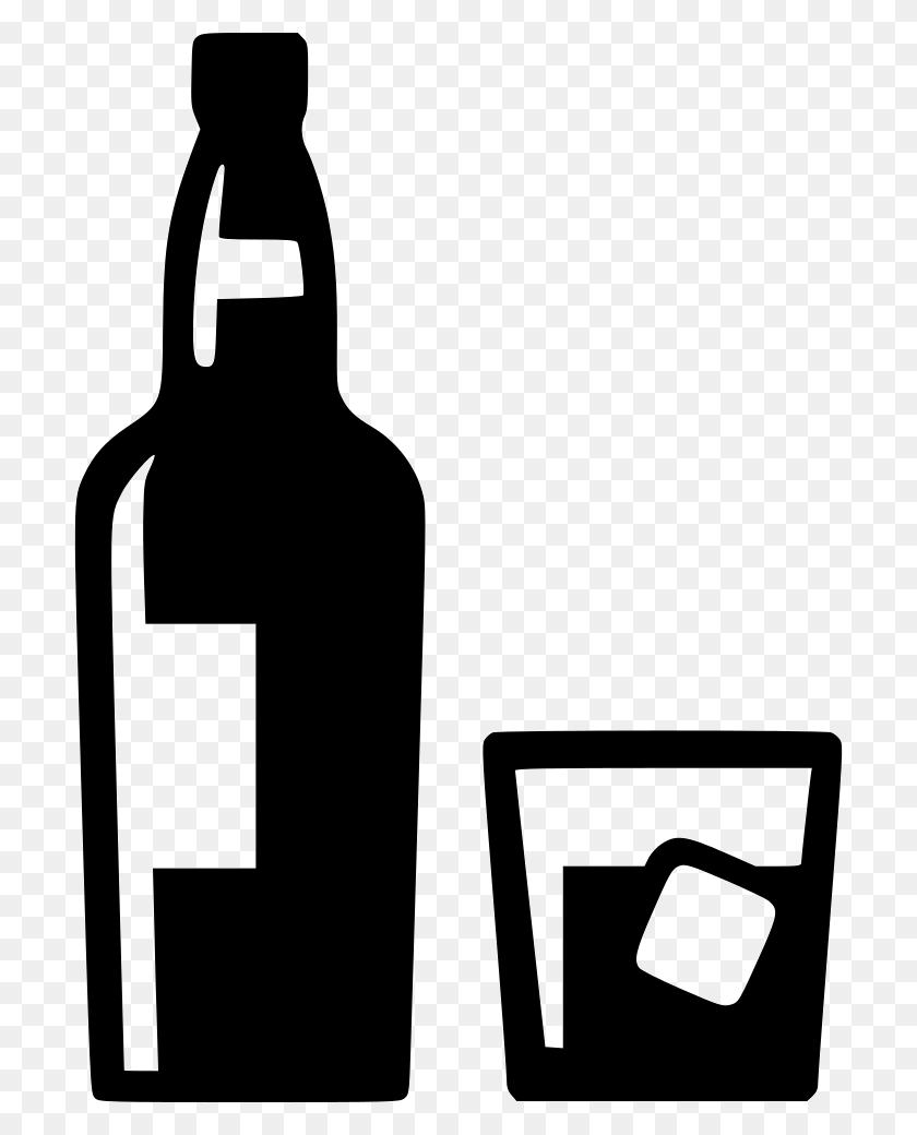 704x980 Значок Бутылки Виски, Вино, Алкоголь, Напитки Hd Png Скачать