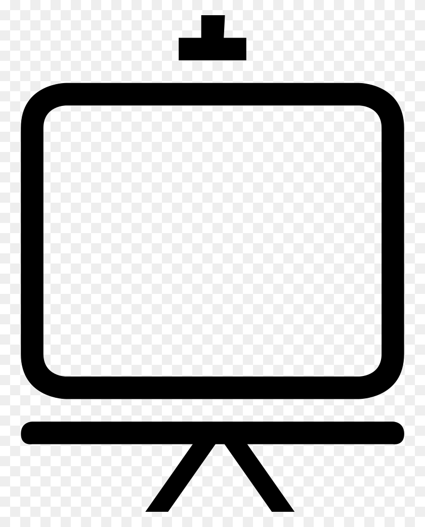 758x980 File Whiteboard Icon, White Board, Screen, Electronics HD PNG Download