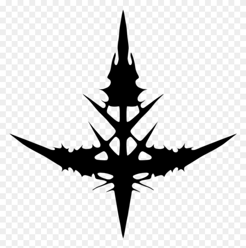 828x836 Fileguilty Crown King S Mark Guilty Crown King Symbol, Gray, World Of Warcraft HD PNG Download