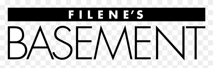 2191x591 Filenes Basement Logo Transparent Filene39s Basement, Text, Face, Alphabet HD PNG Download