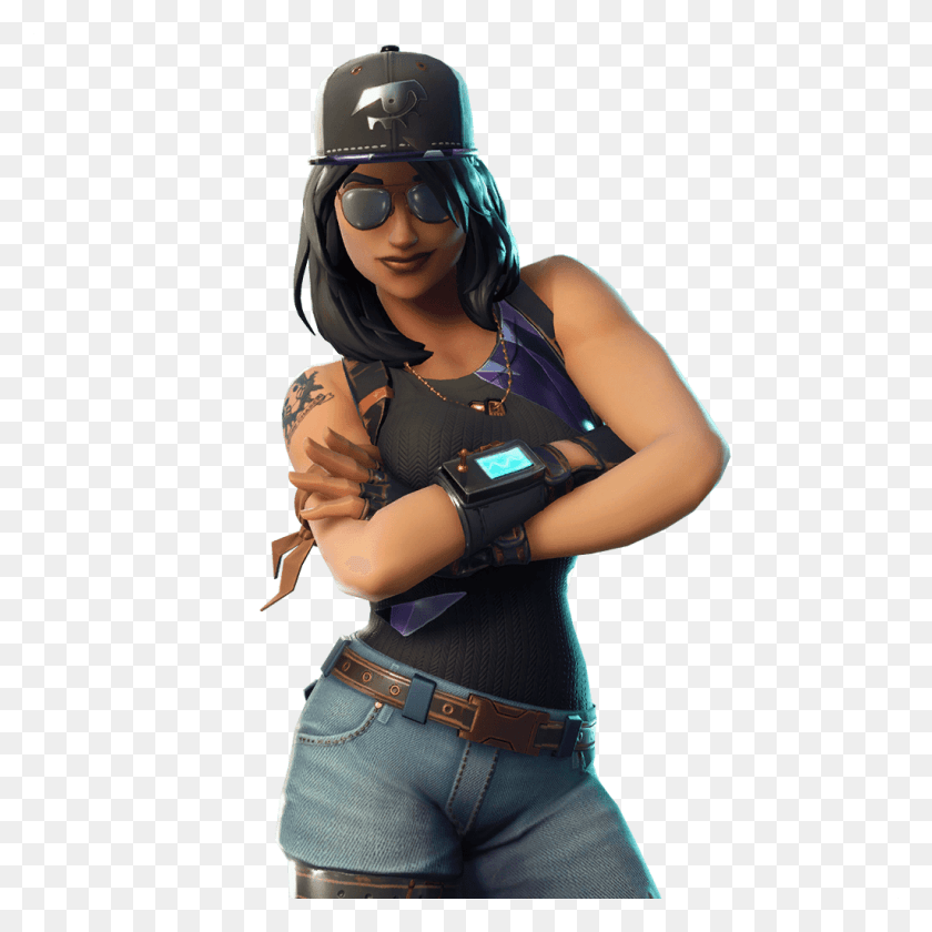 1024x1024 Files Fortnite Best Female Skins, Clothing, Apparel, Person HD PNG Download