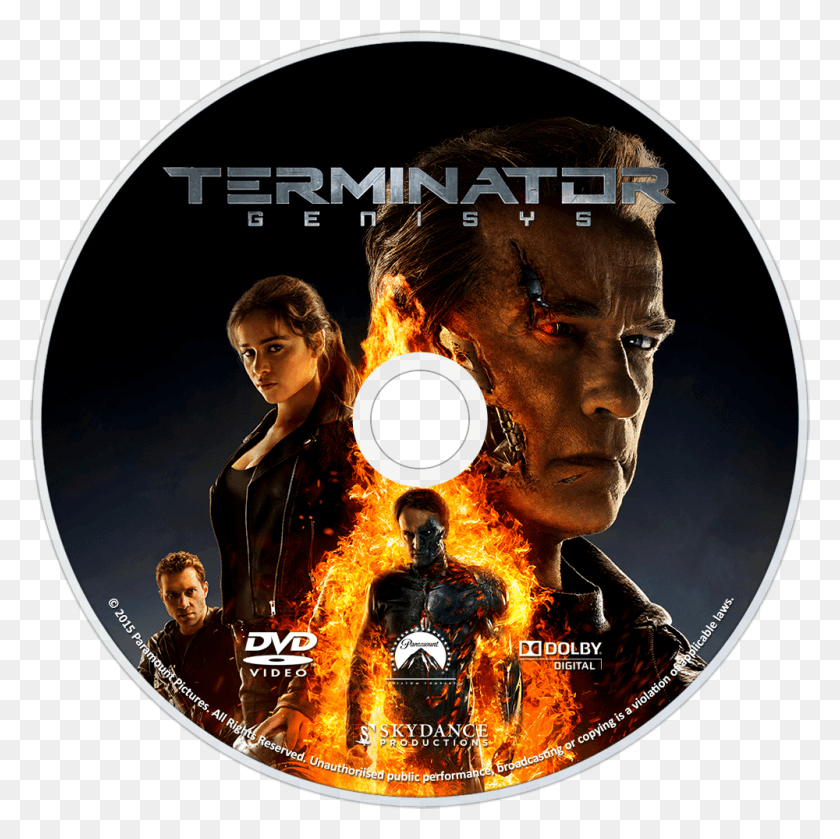 1000x1000 Файлы Terminator Free - Это Простое В Использовании Приложение Терминатор 5 Плакат, Диск, Dvd, Реклама Hd Png Скачать