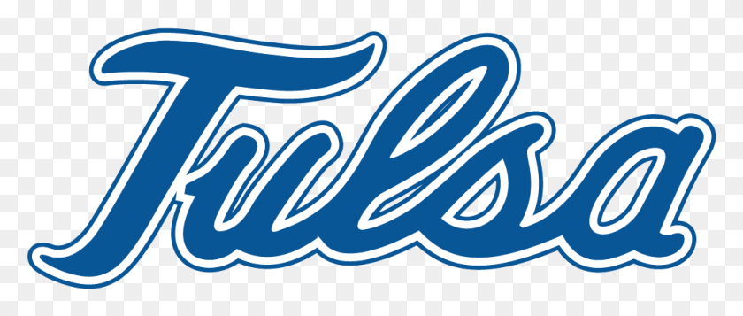 1032x393 Descargar Png Filetulsa Hurricanes Wordmark University Of Tulsa Athletic Logotipos, Logotipo, Símbolo, Marca Registrada Hd Png