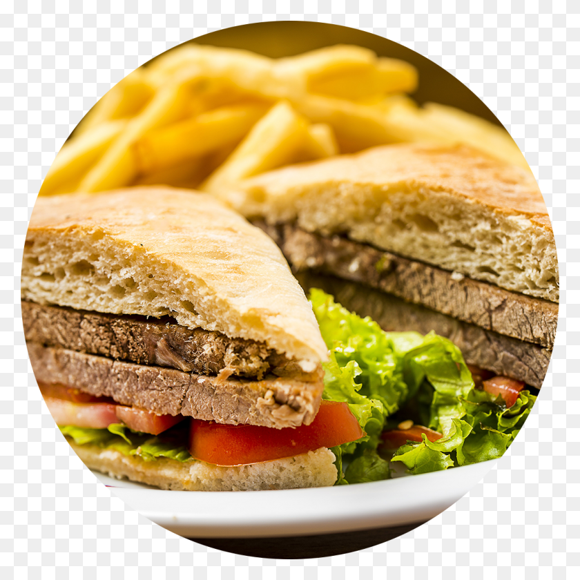 1085x1085 Filezinho De Mignon Ou Frango Arroz Batata Frita E Fast Food, Burger, Food, Sandwich HD PNG Download