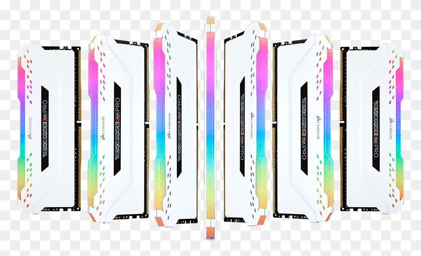 773x451 Fill Your Empty Slots With A Burst Of Lightcorsair Vengeance Rgb Pro White, File Binder, File Folder, File HD PNG Download