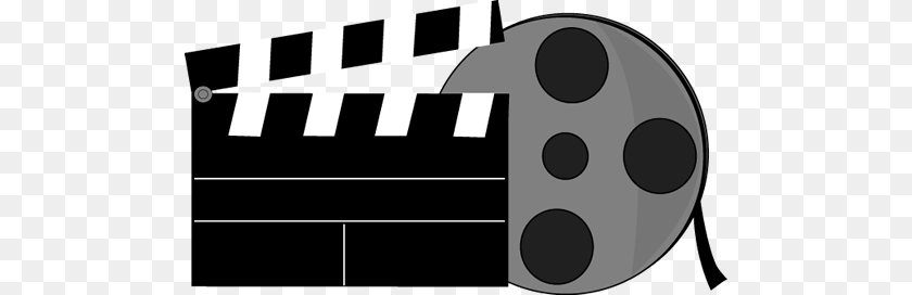 500x272 Film Clip Art From Clip Art Movies, Reel, Stencil Transparent PNG