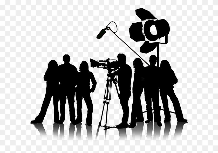 606x529 Film Drawing Video Production Film Crew, Person, Human, Tripod HD PNG Download
