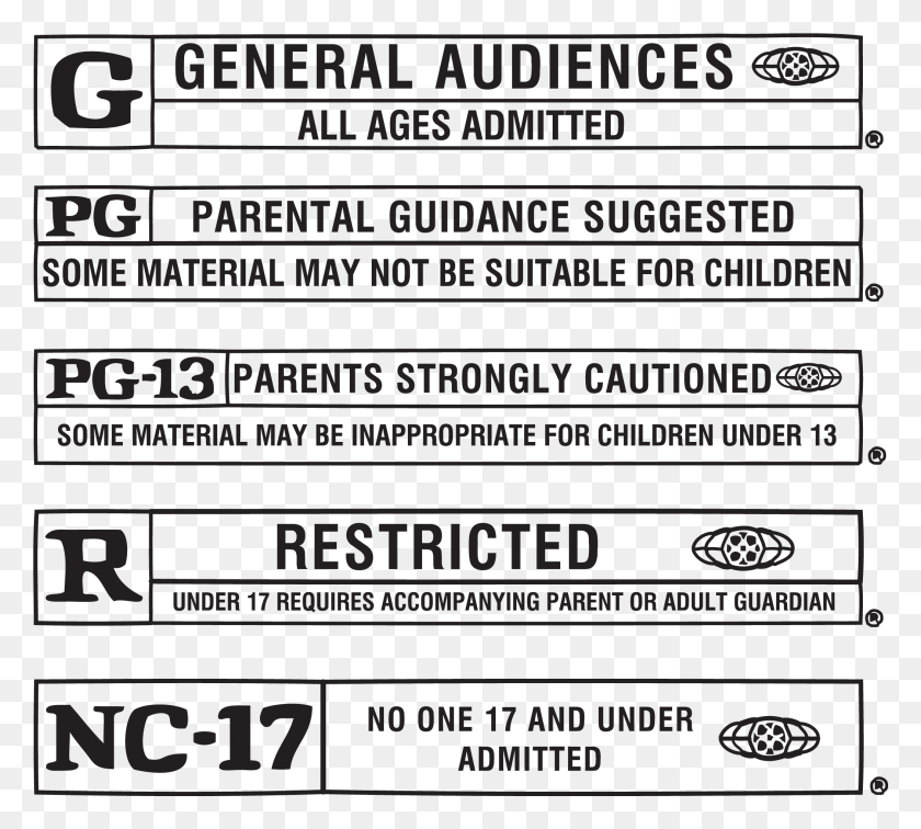 2103x1879 Film Rating Logo By Patti Botsford Movie Rating Box, Text, Outdoors, Face HD PNG Download